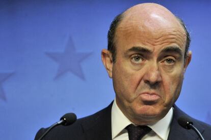 El ministro de Economía, Luis de Guindos.