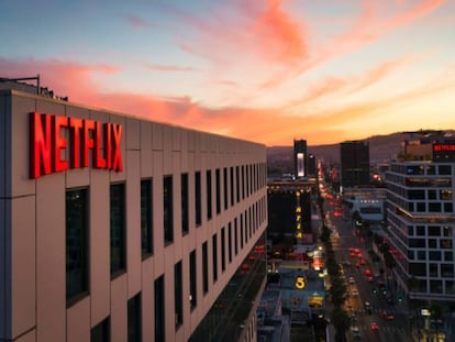 Las oficinas de Netflix en Los Ángeles.