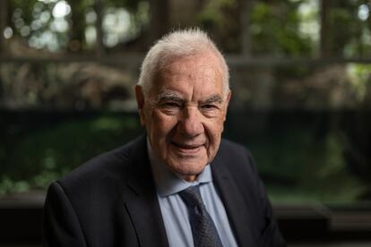 Ernest Maragall, candidato de ERC a la alcaldía de Barcelona, fotografiado el 12 de mayo en Barcelona.