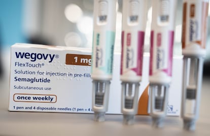 Wegovy, fármaco para bajar de peso, semaglutida (GLP-1), fabricado por la farmacéutica Novo Nordisk.