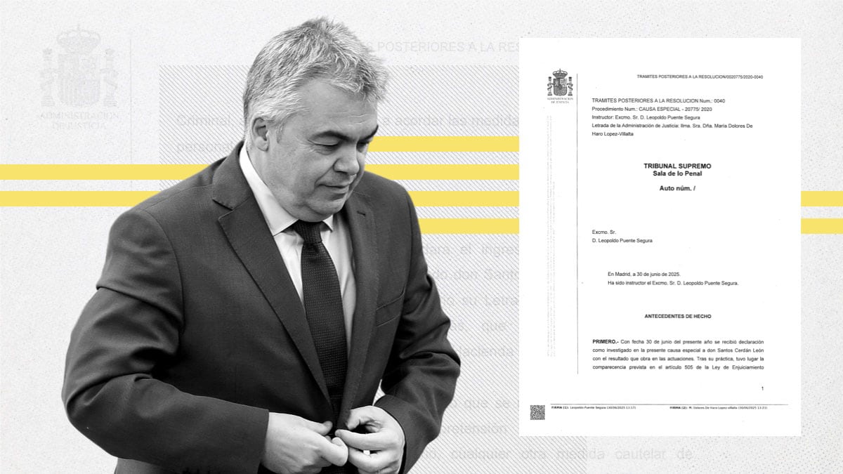 Radiografía del auto que ha enviado a la cárcel a Santos Cerdán: del “botín” a las “explícitas conversaciones”