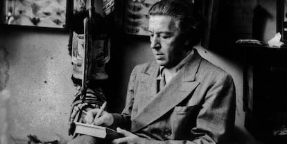 L'escriptor André Breton.