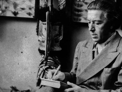 L'escriptor André Breton.