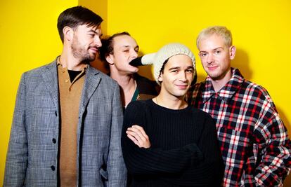 The 1975, el pasado viernes en Manchester.