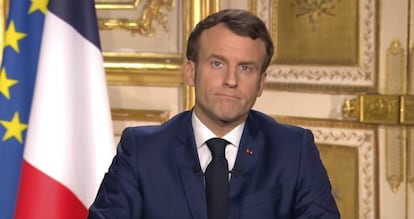 El presidente francés Emmanuel Macron.