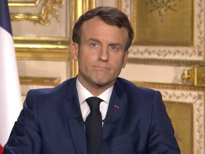 El presidente francés Emmanuel Macron.