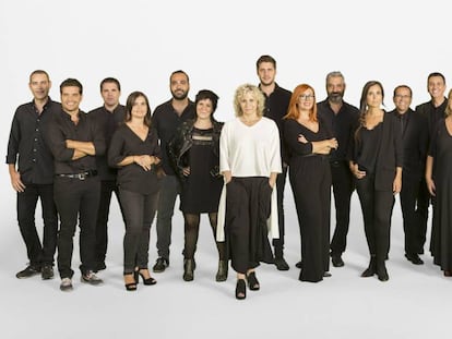 Los presentadores de algunos de los espacios de Catalunya Ràdio de la temporada 2019-2020. 