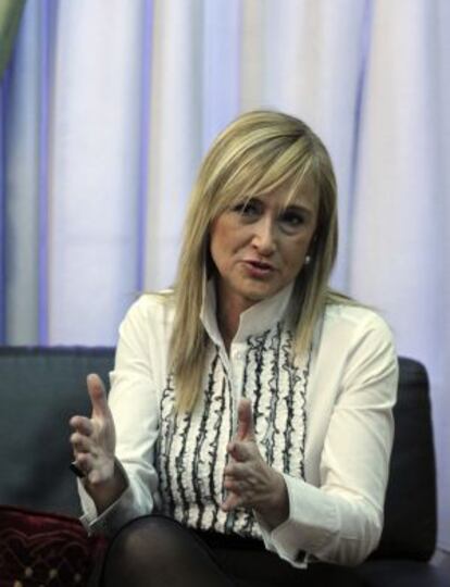 Cristina Cifuentes, delegada del Gobierno en Madrid. 