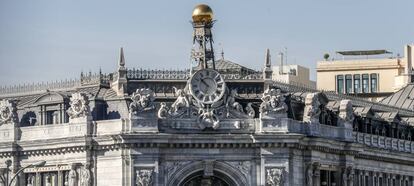 Fachada del Banco de Espa&ntilde;a