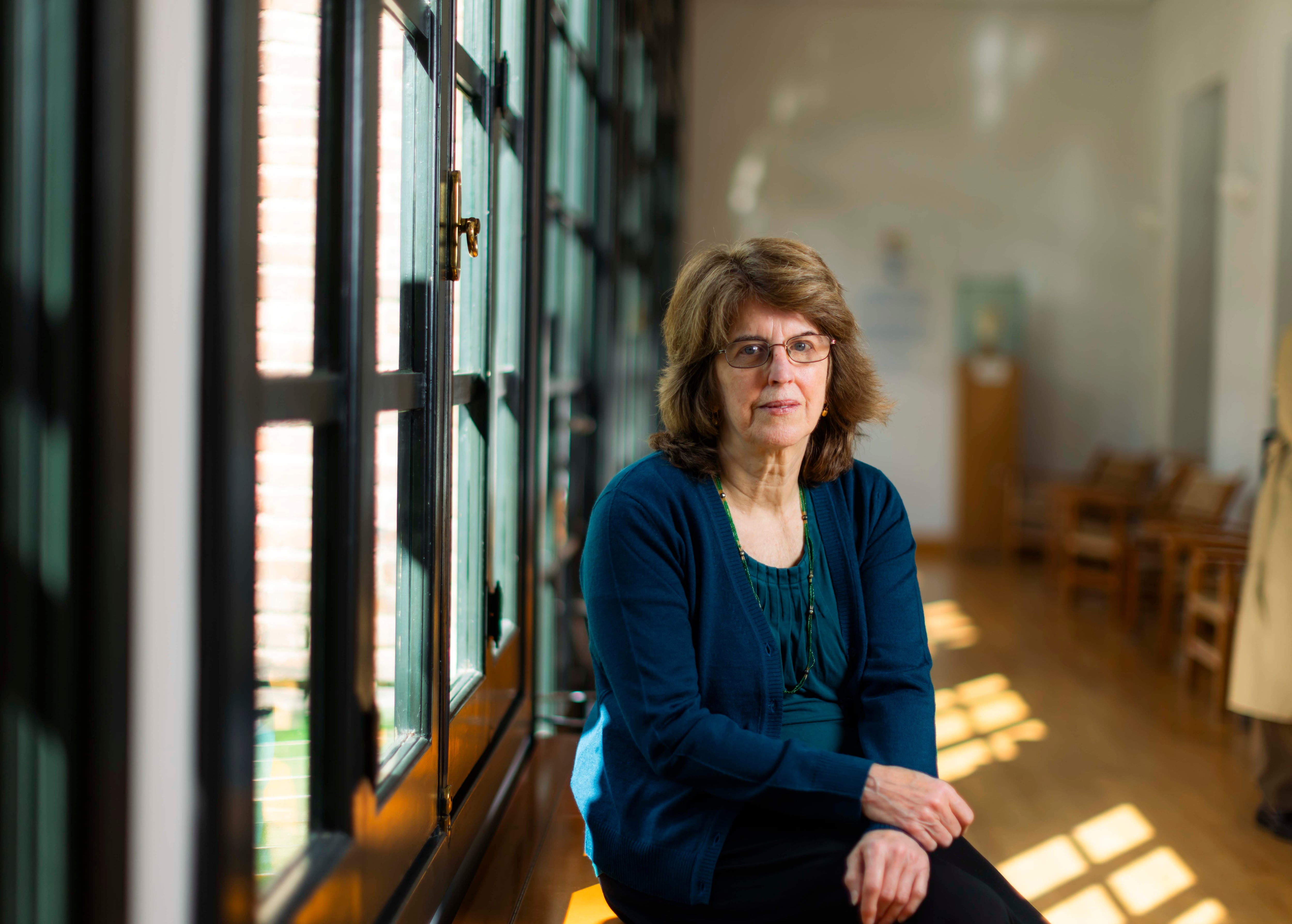 La poeta Jane Durán en la Residencia de Estudiantes de Madrid el lunes 20 de octubre de 2025. 