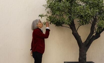 Donna Leon, pocas horas antes de recibir el premio Carvalho en Barcelona.