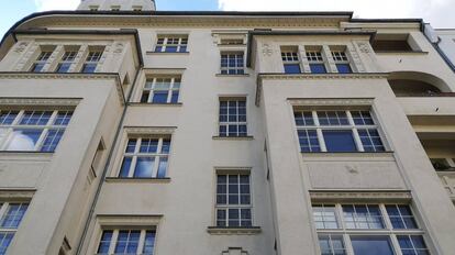 Edificio de Marie Rolshoven, una de las fundadoras de la iniciativa 'Denk Mal am Ort' y hogar original de la familia judía de Claudia Samter. 