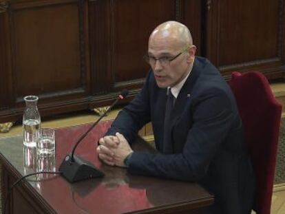 De los doce apóstoles de la insurgencia catalana temporalmente en el banquillo, Romeva y Turull eran quienes manejaban más fondos