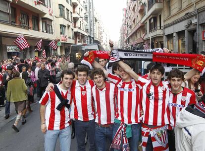 Aficionados del Athletic en Pozas