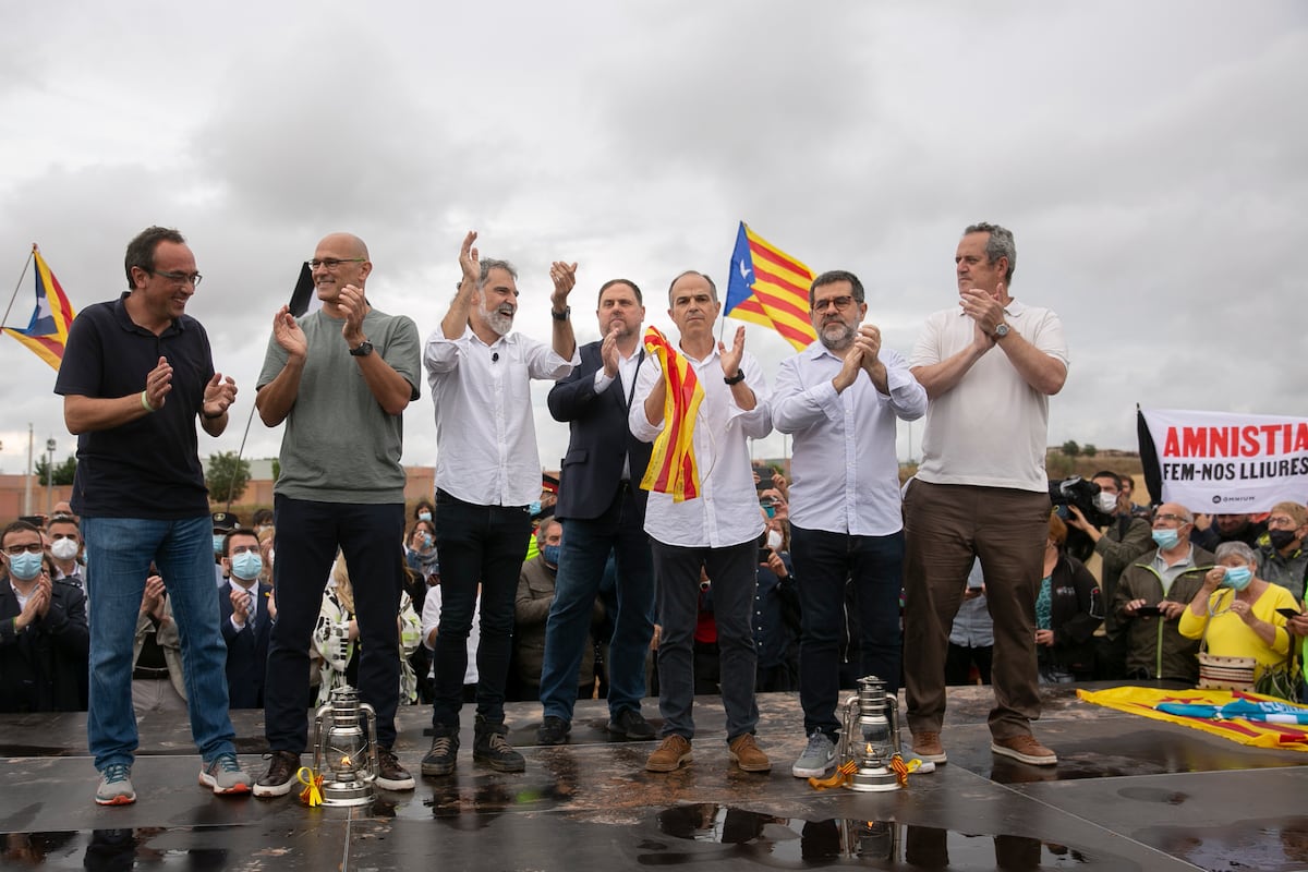 Estrasburgo sentencia que España no violó los derechos políticos de  Junqueras, Turull y Jordi Sànchez | España | EL PAÍS