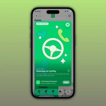 WhatsApp llega a CarPlay de Apple