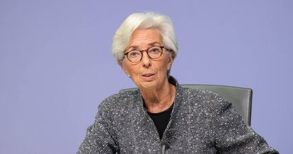 Christine Lagarde, presidenta del BCE