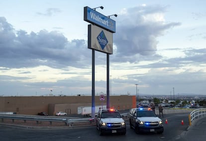 Imagen del Walmart donde se produjo el tiroteo de agosto en El Paso (Texas).