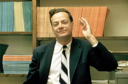 El premio Nobel Richard P. Feynman.