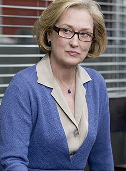 M. Streep, en <i>Leones por corderos. </i>