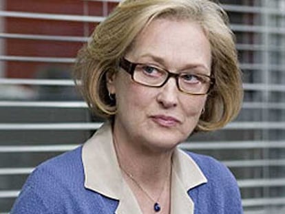 M. Streep, en <i>Leones por corderos. </i>