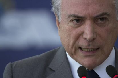 O presidente Michel Temer.