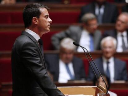 Valls pronuncia el seu discurs sobre Síria aquest dimarts a l'Assemblea Nacional.
