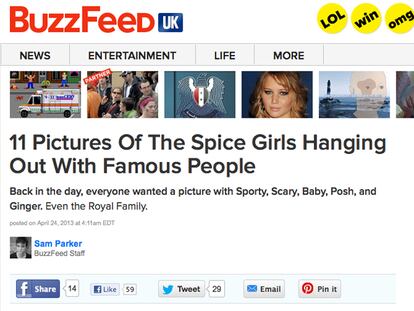 Siete razones por las que Buzzfeed se está ‘comiendo’ Internet