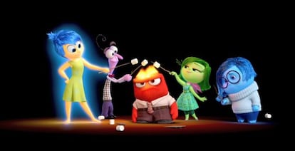 Fotograma de la producción de Pixar "Del revés" ("Inside Out").