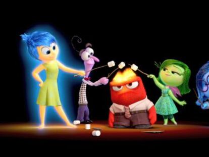Fotograma de la producción de Pixar "Del revés" ("Inside Out").