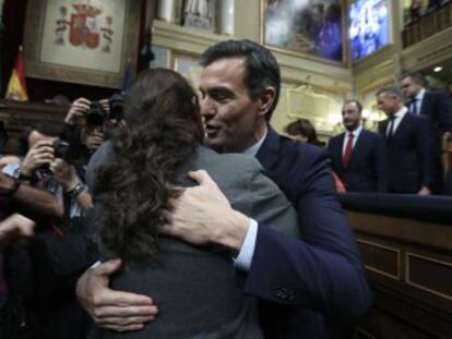 El candidato del PSOE se quitó ayer la espina de las investiduras fracasadas de marzo de 2016 y el pasado julio