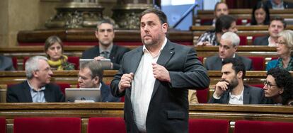 Oriol Junqueras, vicepresidente de la Generalitat