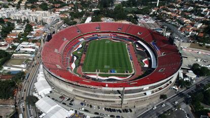 O São Paulo deixou o estádio e complexo social do Morumbi, ao lado do Hospital Albert Einstein, à disposição das autoridades.