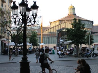 Edificio del Mercado del Born, que hoy es un centro cultural.