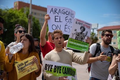 Mitin de ERC en Cornella de Llobregat