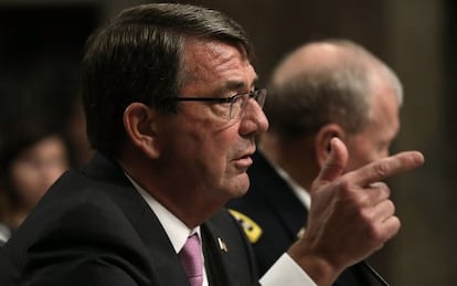 El secretario de Defensa, Ash Carter