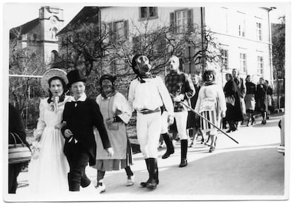 Carnaval de loucos em Münsterlingen.