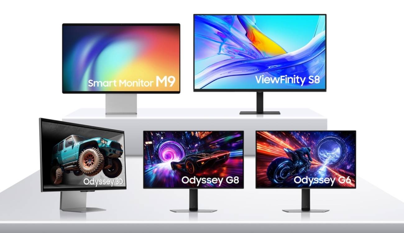 Samsung presenta nuevos monitores en el CES 2025, con un modelo de 37 pulgadas como gran protagonista