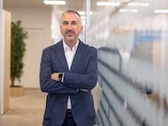 Marius Varzaru, CEO de Digi España, en las oficinas centrales de la teleco en Alcobendas (Madrid).