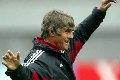 Bora Milutinovic, en el Mundial de 2002.