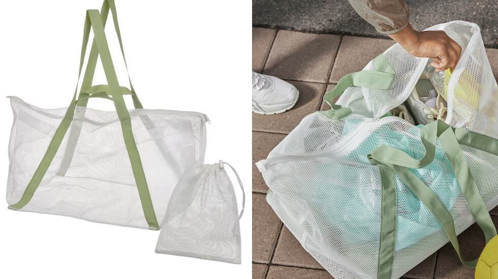 Bolsa de deporte de Ikea con 40 litros de capacidad.