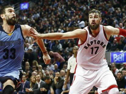 Marc Gasol y Valanciunas,