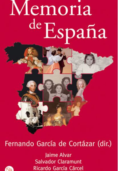 Portada del libro "Memoria de España", dirigido por Fernando García de Cortázar