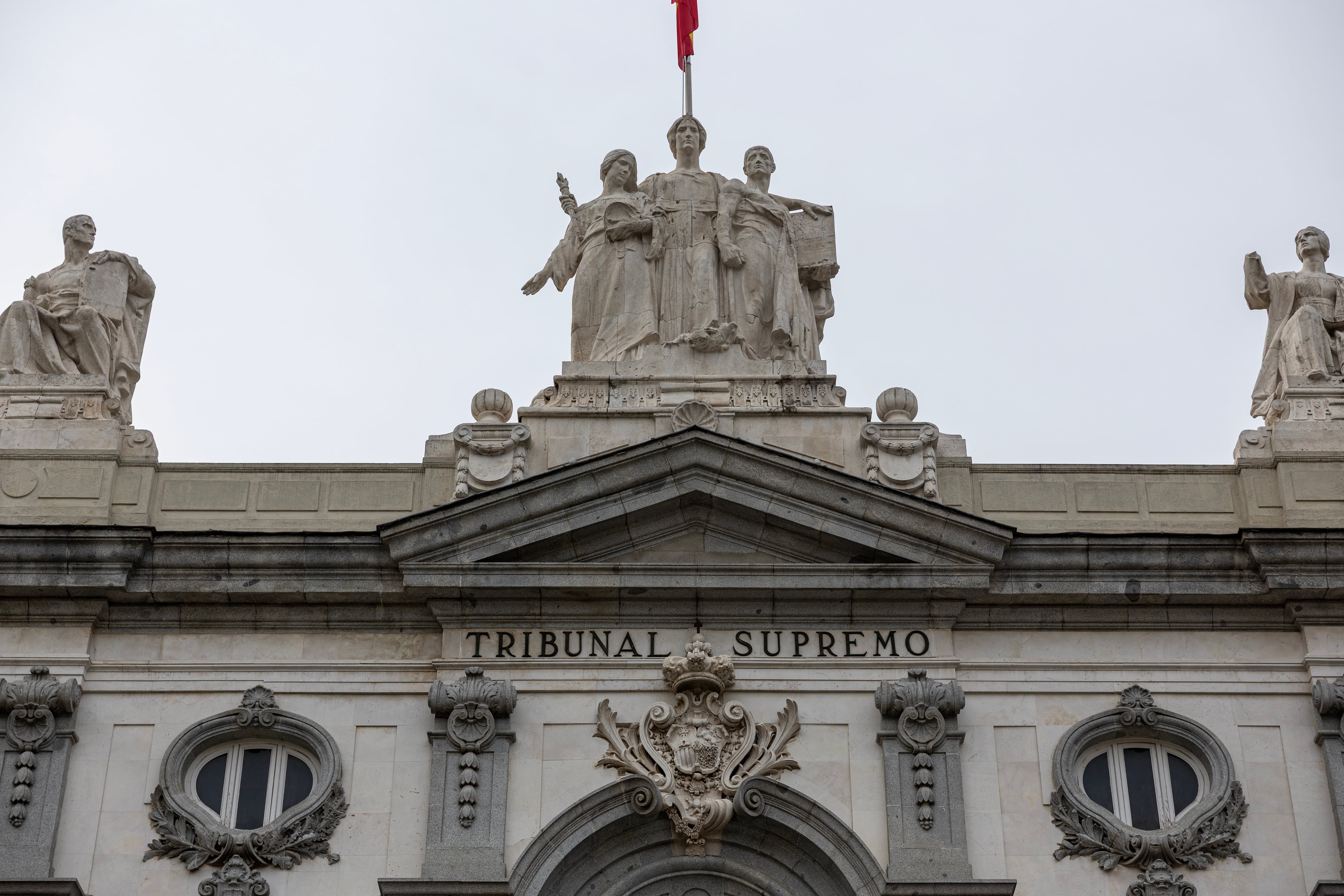 La sede del Tribunal Supremo, en Madrid. 