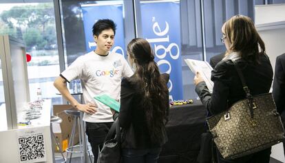 Encuentro entre empresas y alumnos en Esade.