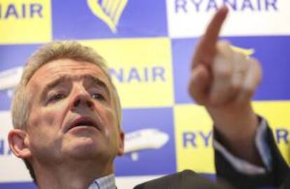 El presidente de la aerolínea de bajo coste Ryanair, Michael O'Leary. EFE/Archivo