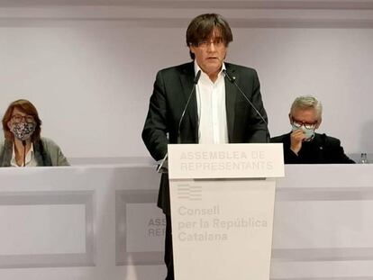 El 'expresident' de la Generalitat Carles Puigdemont.