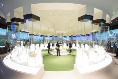 El Museo cuenta con 3.000 m² dedicados a la exposición repartidos en tres plantas y con múltiples instalaciones multimedia.