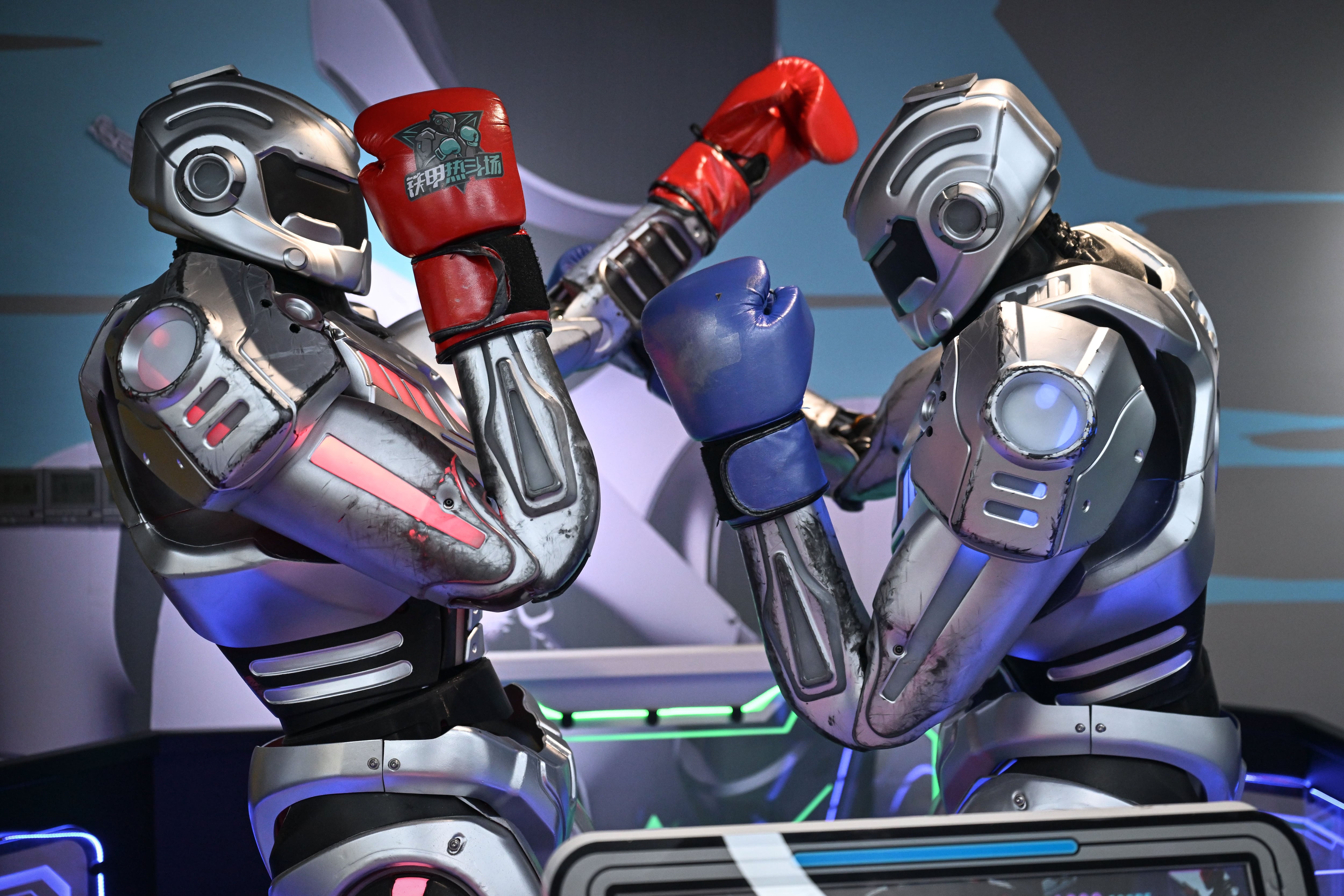 robots boxeo