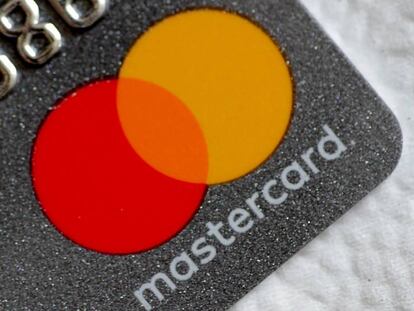 Tarjeta de Mastercard.